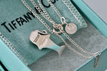 Load image into Gallery viewer, Tiffany &amp; Co. Nature Silver Vintage Whale Pendant 18&quot; Necklace
