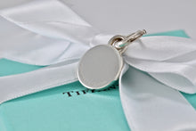 Load image into Gallery viewer, Tiffany &amp; Co. 1837 Silver Black enamel Round Charm w/ Clasp

