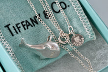 Load image into Gallery viewer, Tiffany &amp; Co. Nature Silver Vintage Whale Pendant 18&quot; Necklace
