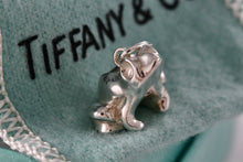 Load image into Gallery viewer, Tiffany &amp; Co. Vintage Silver Frog Charm Pendant
