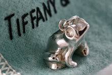 Load image into Gallery viewer, Tiffany &amp; Co. Vintage Silver Frog Charm Pendant
