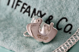 Tiffany & Co. Vintage Silver Frog Charm Pendant