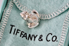 Load image into Gallery viewer, Tiffany &amp; Co. Vintage Silver Frog Charm Pendant
