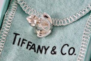 Tiffany & Co. Vintage Silver Frog Charm Pendant