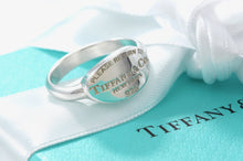 Load image into Gallery viewer, Please Return To Tiffany &amp; Co. Silver Oval Ring
