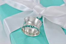 Load image into Gallery viewer, Tiffany &amp; Co. 1837 Silver Extra Wide Band Ring NEW VERSION
