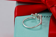 Load image into Gallery viewer, Tiffany &amp; Co. Paloma Picasso Silver LOVE Script Grafitti Ring
