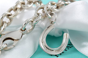 Tiffany & Co. 1837 Silver Horsehoe Charm Bracelet