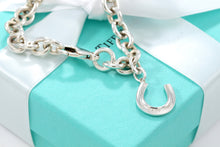 Load image into Gallery viewer, Tiffany &amp; Co. 1837 Silver Horsehoe Charm Bracelet
