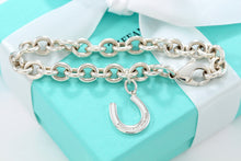 Load image into Gallery viewer, Tiffany &amp; Co. 1837 Silver Horsehoe Charm Bracelet
