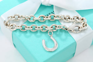 Tiffany & Co. 1837 Silver Horsehoe Charm Bracelet