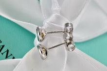 Load image into Gallery viewer, Tiffany &amp; Co. Elsa Peretti Silver Color By The Yard Citrine Stud Earrings
