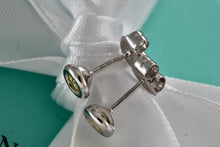 Load image into Gallery viewer, Tiffany &amp; Co. Elsa Peretti Silver Color By The Yard Citrine Stud Earrings
