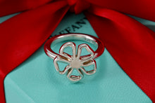 Load image into Gallery viewer, Tiffany &amp; Co. Silver Flower Ring
