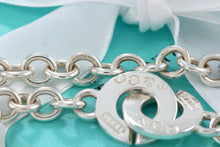 Load image into Gallery viewer, Tiffany &amp; Co. 1837 Silver Interlocking Clasp Toggle Bracelet
