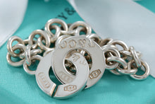 Load image into Gallery viewer, Tiffany &amp; Co. 1837 Silver Interlocking Clasp Toggle Bracelet
