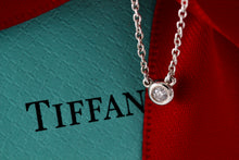Load image into Gallery viewer, Tiffany &amp; Co. Elsa Peretti Silver Diamonds By The Yard .03ct 16&quot; Necklace
