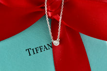 Load image into Gallery viewer, Tiffany &amp; Co. Elsa Peretti Silver Diamonds By The Yard .03ct 16&quot; Necklace
