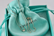 Load image into Gallery viewer, Tiffany &amp; Co. Elsa Peretti Silver Diamonds By The Yard .03ct 16&quot; Necklace
