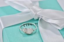 Load image into Gallery viewer, Tiffany &amp; Co. Elsa Peretti Silver Rotating Bean Ring
