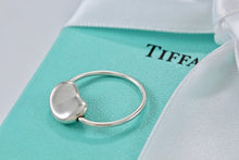 Load image into Gallery viewer, Tiffany &amp; Co. Elsa Peretti Silver Rotating Bean Ring
