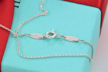 Load image into Gallery viewer, Tiffany &amp; Co. Elsa Peretti Silver Square Bottle Pendant Necklace

