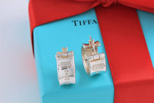 Load image into Gallery viewer, Tiffany &amp; Co. 1837 Silver Wide Hoop Earrings

