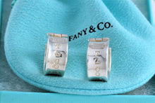 Load image into Gallery viewer, Tiffany &amp; Co. 1837 Silver Wide Hoop Earrings
