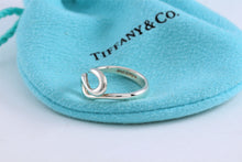 Load image into Gallery viewer, Tiffany &amp; Co. Elsa Peretti Silver Infinity Wave Ring
