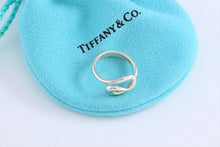Load image into Gallery viewer, Tiffany &amp; Co. Elsa Peretti Silver Infinity Wave Ring
