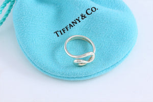 Tiffany & Co. Elsa Peretti Silver Infinity Wave Ring