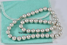 Load image into Gallery viewer, Tiffany &amp; Co. Hardwear Silver 10mm Ball Beaded 18&quot; Necklace
