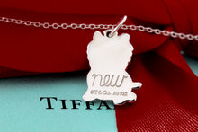 Load image into Gallery viewer, Tiffany &amp; Co. Silver &quot;New&quot; Yorkie Dog Charm Necklace
