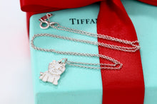 Load image into Gallery viewer, Tiffany &amp; Co. Silver &quot;New&quot; Yorkie Dog Charm Necklace
