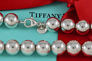 Tiffany & Co. Hardwear Sterling Silver Ball Bead 18" Necklace