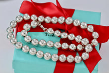 Load image into Gallery viewer, Tiffany &amp; Co. Hardwear Silver 10mm Ball Beaded 18&quot; Necklace
