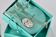 Load image into Gallery viewer, Tiffany &amp; Co. Elsa Peretti Silver Large Leo Zodiac Pendant 24&quot; Necklace
