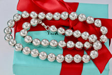 Load image into Gallery viewer, Tiffany &amp; Co. Hardwear Silver 10mm Ball Beaded 18&quot; Necklace

