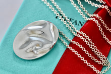 Load image into Gallery viewer, Tiffany &amp; Co. Elsa Peretti Silver Large Leo Zodiac Pendant 24&quot; Necklace
