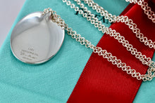 Load image into Gallery viewer, Tiffany &amp; Co. Elsa Peretti Silver Large Leo Zodiac Pendant 24&quot; Necklace

