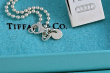 Load image into Gallery viewer, Tiffany &amp; Co. 1837 Silver Whistle Pendant Beaded Chain Necklace
