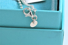 Load image into Gallery viewer, Tiffany &amp; Co. 1837 Silver Whistle Pendant Beaded Chain Necklace

