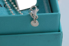 Load image into Gallery viewer, Tiffany &amp; Co. 1837 Silver Whistle Pendant Beaded Chain Necklace
