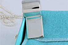 Load image into Gallery viewer, Tiffany &amp; Co. 1837 Silver Whistle Pendant Beaded Chain Necklace
