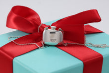 Load image into Gallery viewer, Tiffany &amp; Co. Elsa Peretti Silver Square Bottle Pendant Necklace
