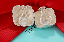 Load image into Gallery viewer, Tiffany &amp; Co. Silver Atlas Groove Stripe Square Clip on Earrings
