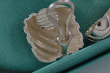 Load image into Gallery viewer, Tiffany &amp; Co. Silver Atlas Groove Stripe Square Clip on Earrings
