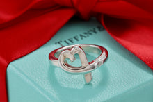 Load image into Gallery viewer, Tiffany &amp; Co. Paloma Picasso Silver Loving Heart Ring
