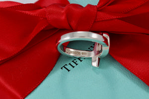 Tiffany & Co. Paloma Picasso Silver Loving Heart Ring