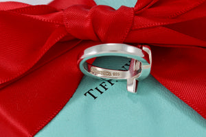 Tiffany & Co. Paloma Picasso Silver Loving Heart Ring